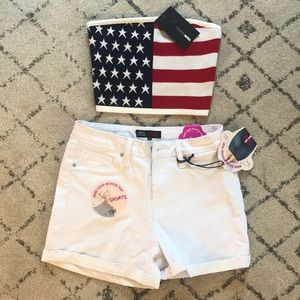 Fashion Nova American Flag tube top size M